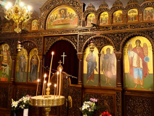 Besuch der griechisch-orthodoxen Kirche M&uuml;hlacker