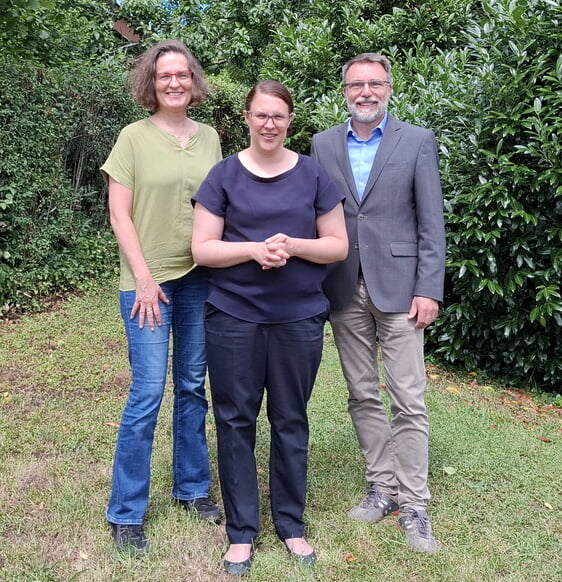 Von li. nach re.: S.Rodies, S.Minella, T.Trautwein